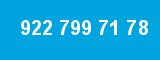 922 799 71 78 922 799 71 78